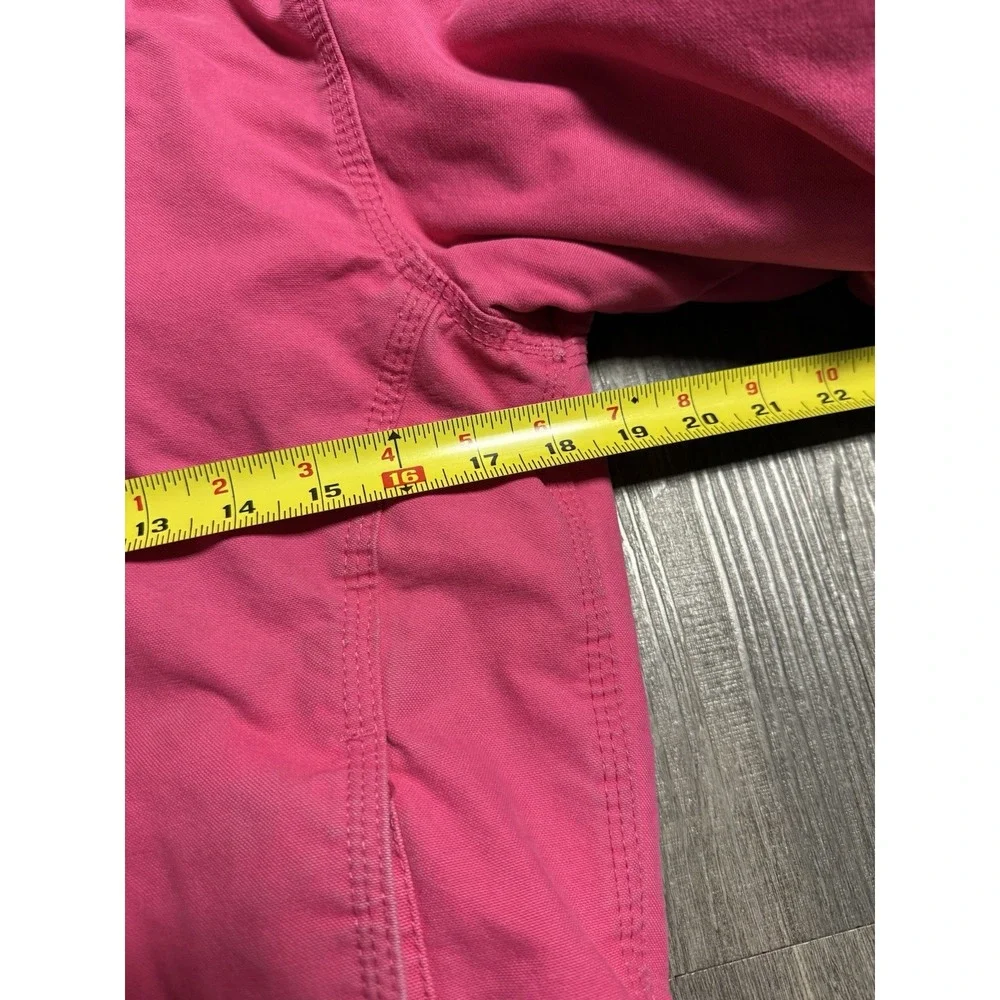 C.e. Schmidt Workwear Jacket Youth S Lined Canvas Waterproof‎ Hot Pink